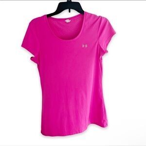 Under Armour Hot Pink Dry Fit T-Shirt, size S